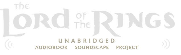 Lord of the Rings Audiobook Soundscape Project Logo